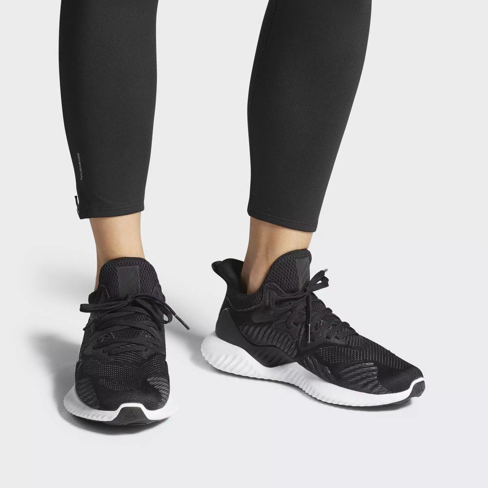 Adidas Alphabounce Beyond Tenis Para Correr Negros Para Mujer (MX-29530)